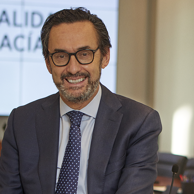 Enrique Sanz. Presidente de la Mutualidad General de la Abogacía Española y de La Fundación Mutualidad Abogacía